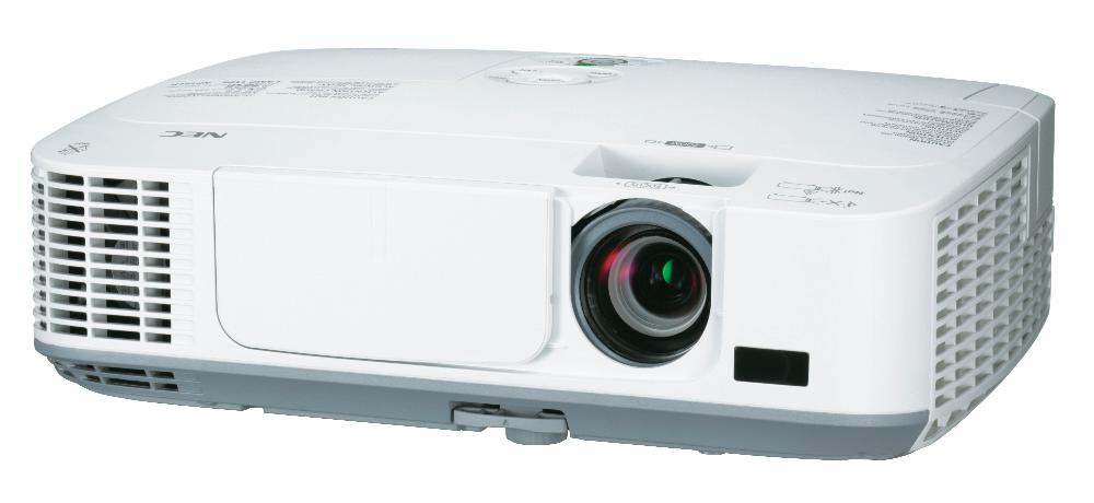 NEC NP-M300WS 3LCD Projector 3000 ANSI WXGA Short-Throw HDMI discount HD 55% Lamp Life