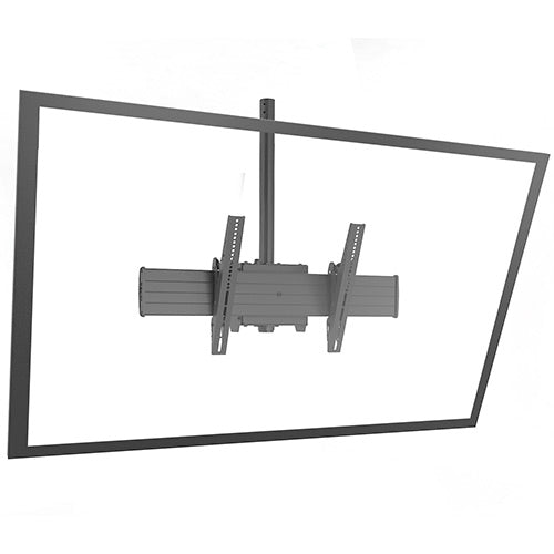 Chief FUSION XCM1U X-Large Single Pole Flat Panel Ceiling Mounts For 60 - 90" Displays