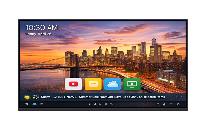 COMMERCIAL DISPLAYS &DIGITAL SIGNAGE