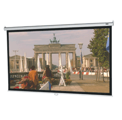 Da-Lite Model B Manual Projection Screen - Matte White - 109" Diagonal