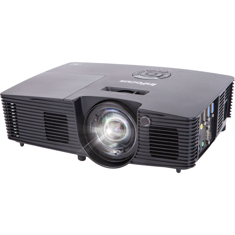InFocus IN112xv - DLP projector - portable - 3D - 3400 lumens - SVGA (800 x 600) - 4:3 InFocus IN112XV Presentation Projector, DLP SVGA 3600 Lumens