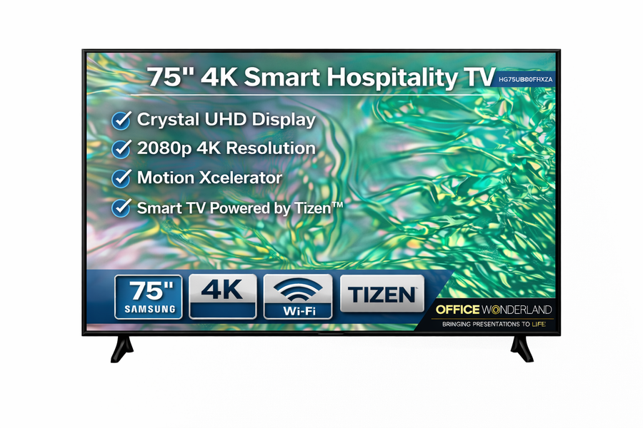Samsung HG75U800FNFXZA HU800F Series 75" UHD 4K Smart Hospitality TV
