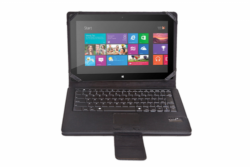 InFocus INA-KBCASE-3 Travel Case with Bluetooth Keyboard for Qtablet