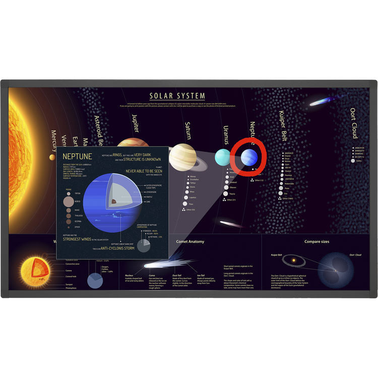 65インチ タッチパネル対応モニタ LCD-E651-T 【大型サイズ】引き取り限定