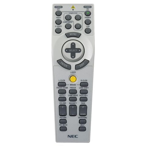 Nec Remote NEC RMT-PJ24 Projector Remote Control – OfficeWonderland