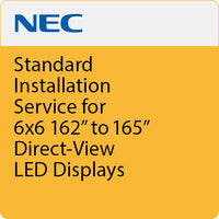 NEC LED-INST-6X6 Standard Installation Service for 6x6 162 to 165" Direct-View LED Displays