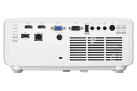 Optoma ZH451ST Rear Inputs  