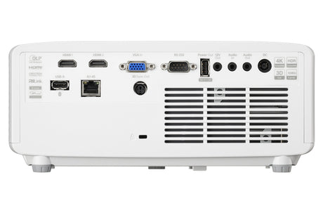 Optoma ZH451ST Rear Inputs  