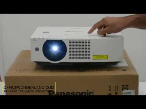 Panasonic PT-VMZ60BU7 WUXGA 3LCD Portable Laser Projector