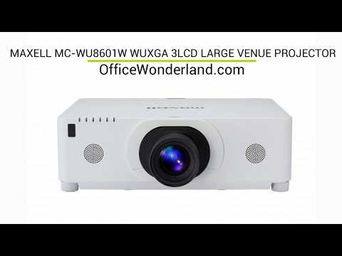 Maxell MC-WU8601W WUXGA 3LCD Large Venue Projector