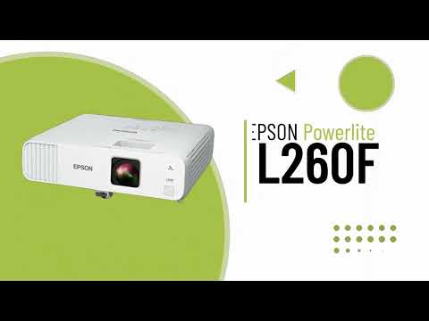 Epson PowerLite L260F 1080P Conference Room Projector V11HA69020