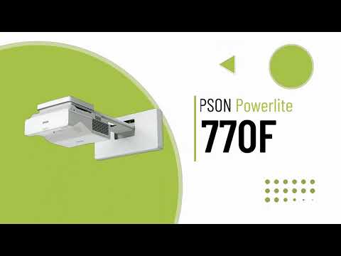 Epson PowerLite 770F 1080P Conference Room Projector V11HA79020