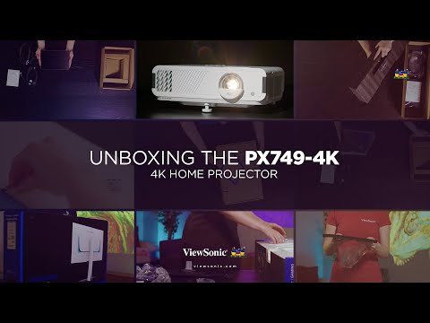 ViewSonic PX749-4K 4000-Lumen XPR UHD 4K Gaming & Home Theater DLP Projector