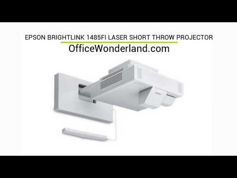 Epson BrightLink 1485Fi 1080p 3LCD Interactive Laser Short Throw Projector