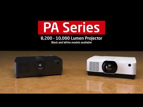 NEC NP-PA804UL-B 8,200 Lumen Professional Installation Laser LCD Projector with 4K Support