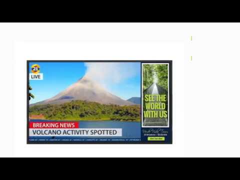 Planar Systems SL7564K 75" 4K UHD LED Display for Digital Signage