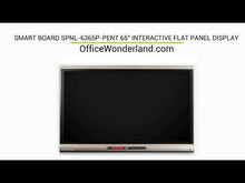 SMART Board SPNL-6365P-PENT 65" Interactive Flat Panel Display with iQ + SMART Meeting Pro + Intel CC (PENT) + Win 10 Pro