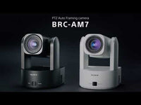 Sony BRC-AM7 4K60 PTZ Camera with AI Auto-Framing (Black)