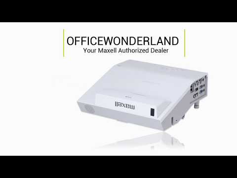 Maxell MC-AW3506 WXGA 3LCD Conference Room Ultra Short Throw Projector