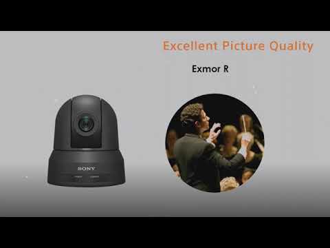 Sony SRG-X40UH 4K/HDMI/USB Optical 40x PTZ Camera with PoE+ (Black)