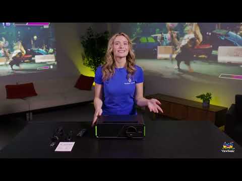 ViewSonic X1-4K Pro 3300-Lumen UHD 4K LED DLP Smart Projector