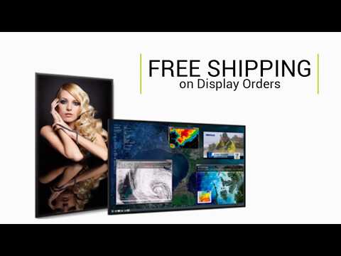 Planar Systems SL6564K 65" 4K UHD LED Display for Digital Signage