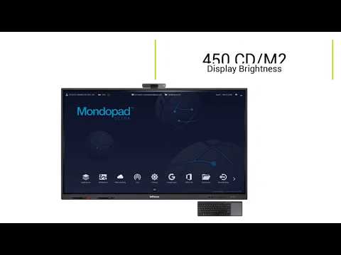InFocus INF65MU02-KIT 65" MondoPad Ultra 4.0 Kit Interactive Display