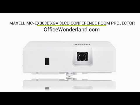 Maxell MC-EX303E XGA 3LCD Conference Room Projector