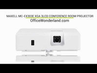 Maxell MC-EX303E XGA 3LCD Conference Room Projector