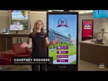 ViewSonic EP5542T 55" Class 4K UHD Smart IPS LED Kiosk Stand Multi-touch Digital ePoster