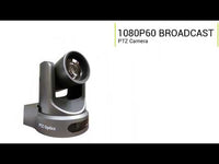 PTZOptics PT12X-NDI-GY Live Broadcast & Conference Camera (Gray)