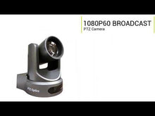 PTZOptics PT12X-NDI-GY Live Broadcast & Conference Camera (Gray)