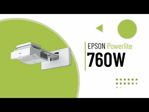 Epson PowerLite 760W WXGA Conference Room Projector V11HA81020
