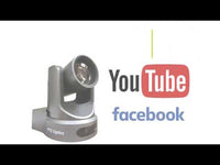 PTZOptics PT30X-NDI-GY Live Broadcast and Conference Camera (Gray)