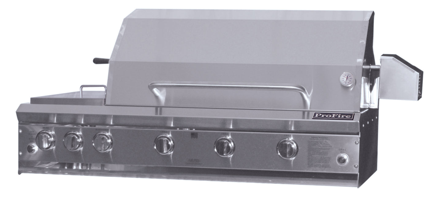 ProFire PFSM48S-N 48-Inch Built-In SearMagic Grill Head with Double Si ...