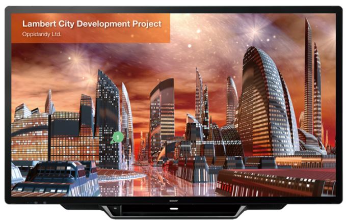 sharp-pn-l805h-80-aquos-board-interactive-display