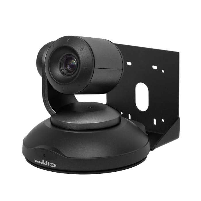 vaddio 999-9995-000B - ConferenceSHOT AV Camera, Black mounted