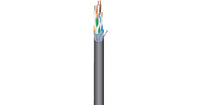 West Penn 4346AFBK1000 23 AWG 4-Pair Shielded Cat 6a Cable (1000', Black)
